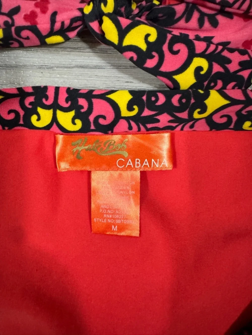 Hale Bob Cabana multicoloured bikini set  Woman’s Size Size M